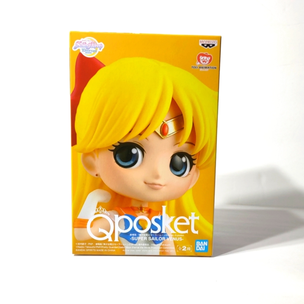 NIB SAILOR MOON - Q POSKET - SUPER SAILOR VENUS - VERSION A